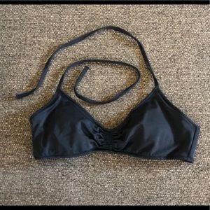 🔥 VS Black Halter Bikini Top - Medium